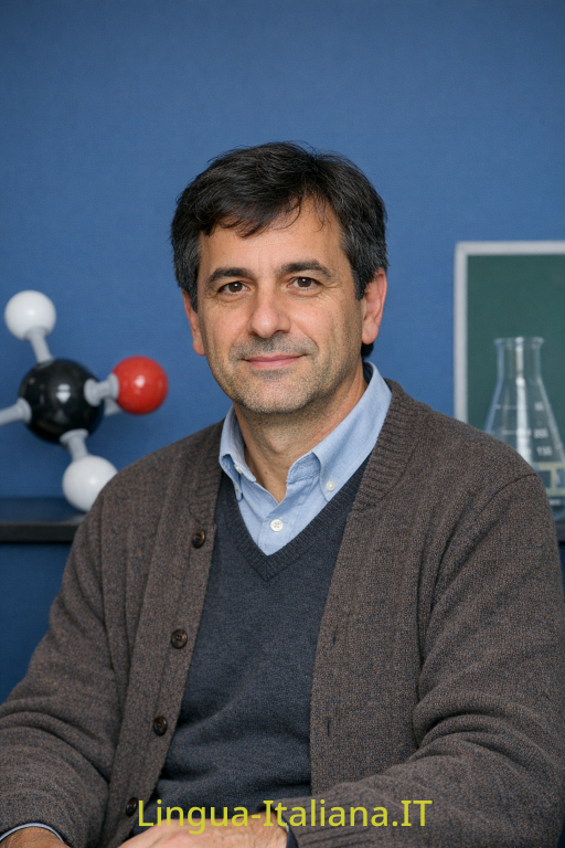 کتابخانه کتاب‌ها. زبان ایتالیایی برای شیمی‌دانان